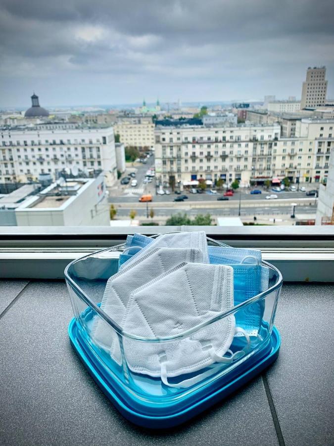 Super Apartament WHITE Warszawa 2x Metro Ścisłe Centrum WiFi 300 Mbs NEW Varsóvia Exterior foto